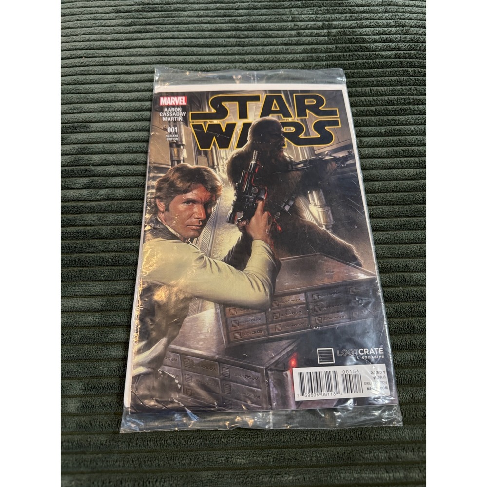 Star Wars #1 Aaron Cassaday‎ Martin Variant Edition Loot Crate Exclusive Marvel